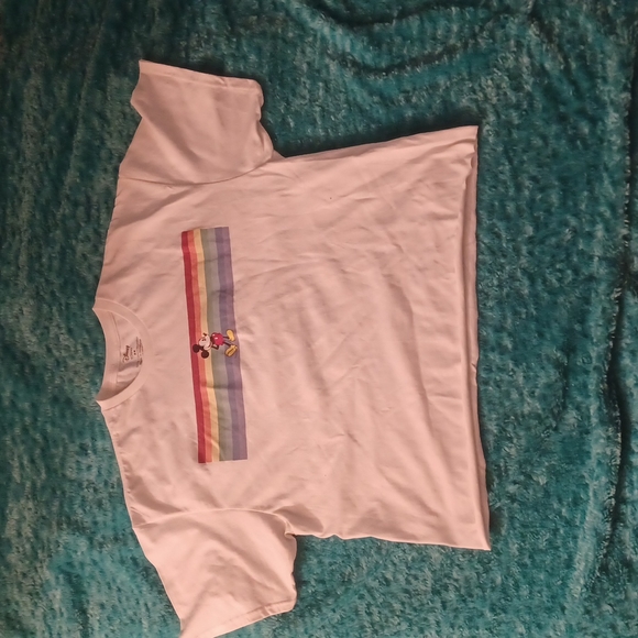 Disney Mickey Cutoff tshirt - Picture 1 of 3
